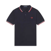 Polo Fred Perry MAR/VM/BR - M3600-471-234